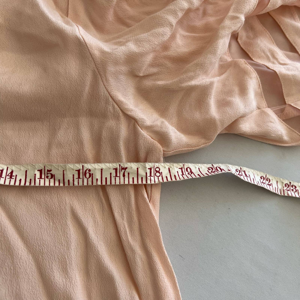 Chelsea 28 Pink flowy sleeve blouse XS - Picture 2 of 7